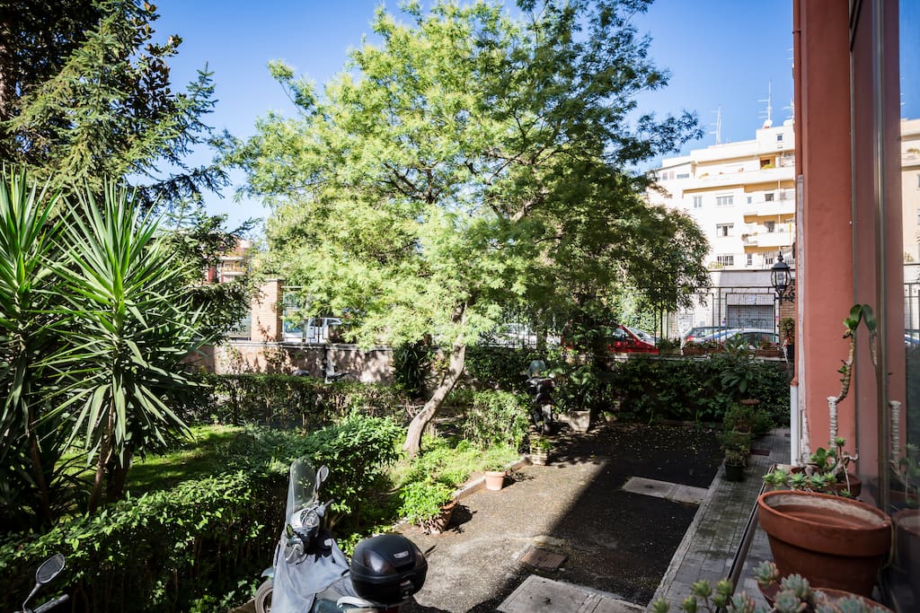giardino condominiale