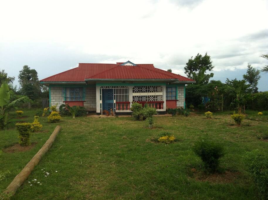 The house from outside