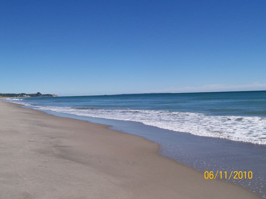 A great beach to walk along.