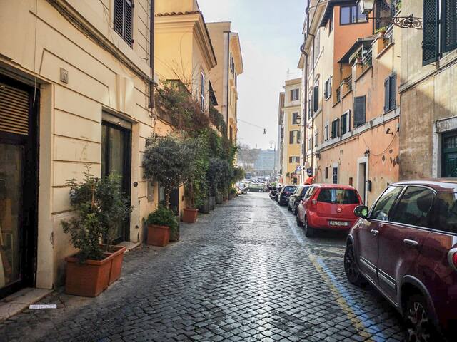 Flatinrome Trastevere D – Terrazza e Jacuzzi gallery image 4