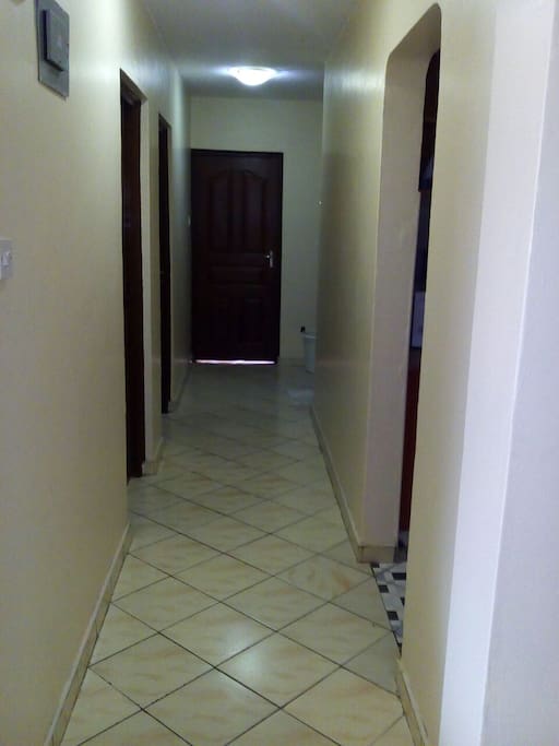 Passage way to bedrooms