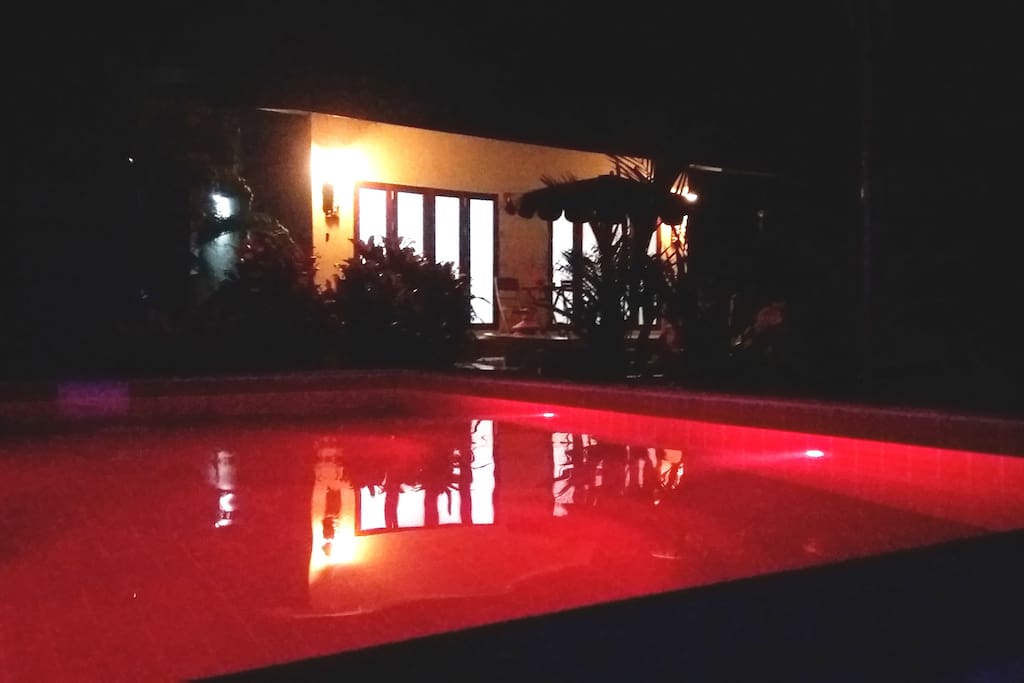 Pool at Night