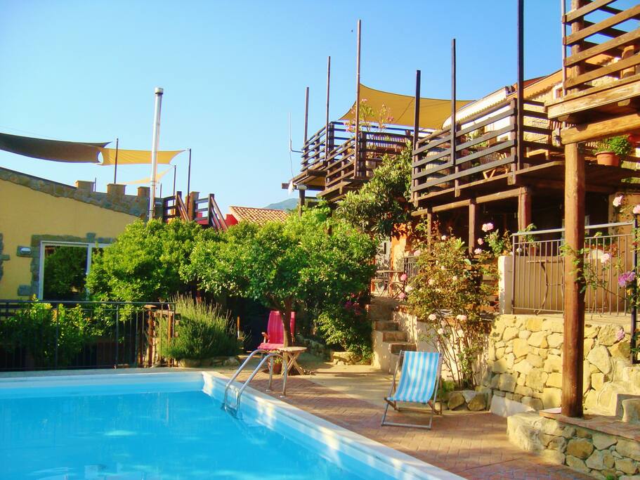 CASTELLO ROSSO II - Ihre Penthouse-Ferienwohnung in Rodi Milici bei Milazzo/Sizilien