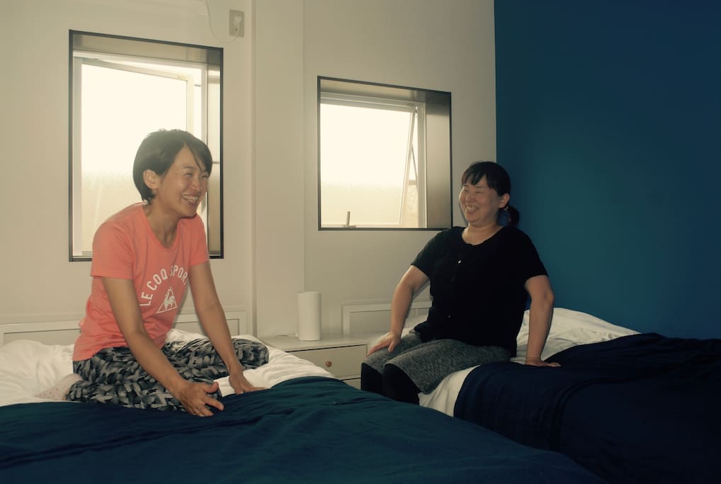 2名用のこじんまりした部屋です。
cozy room for two