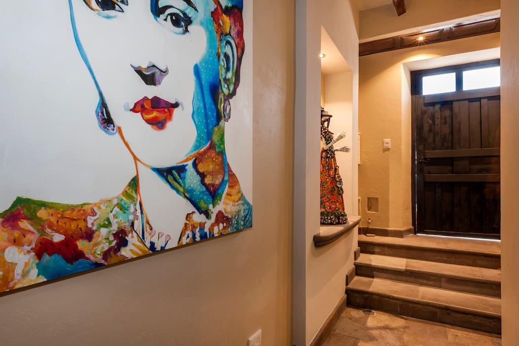 Grand entry way to your unit