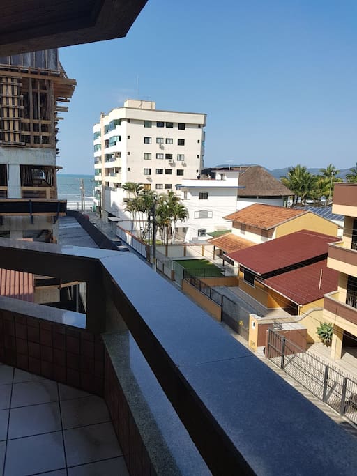 Sacada com vista pro mar