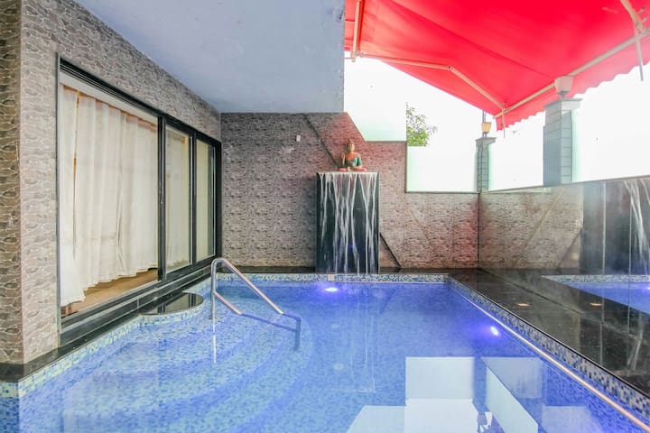 BEST INDOOR  PLUNGE POOL - 4BHK - PARADISE VILLA