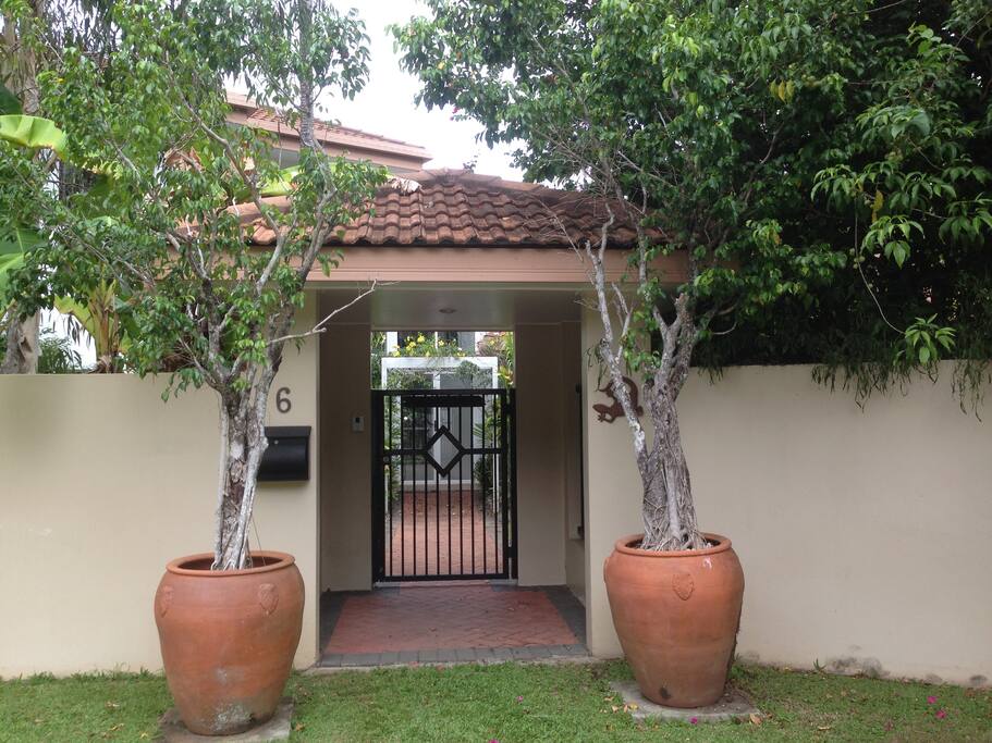 Front entrance.
