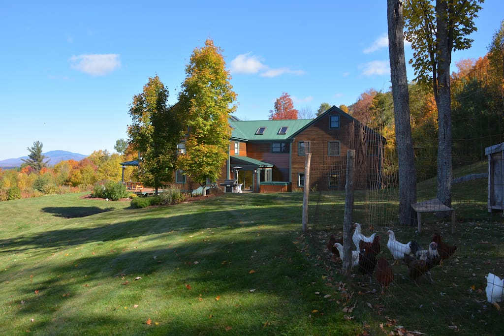 South Hill Lodge from side field