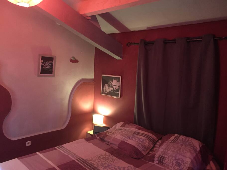 chambre lit 180