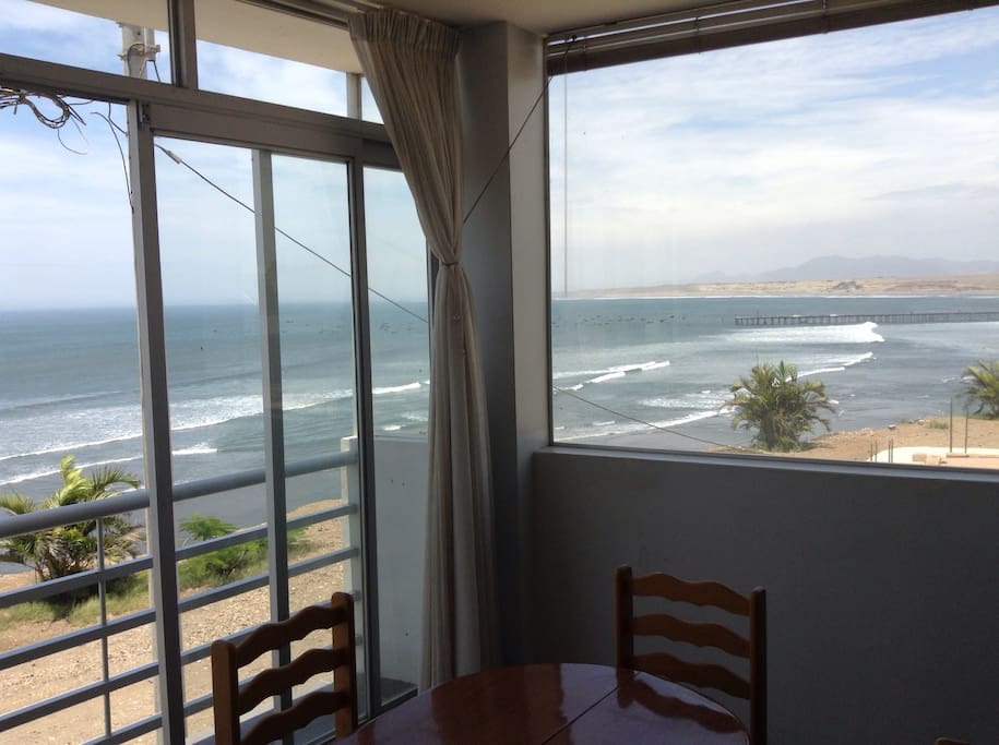 View from the living room of the pier