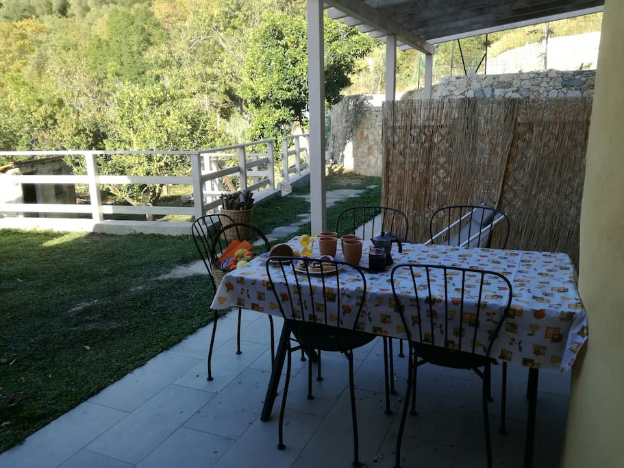 Colazione in veranda
