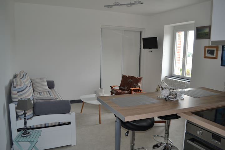 Studio to 500 m from the beach