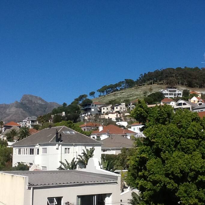 Actual view from the balcony.