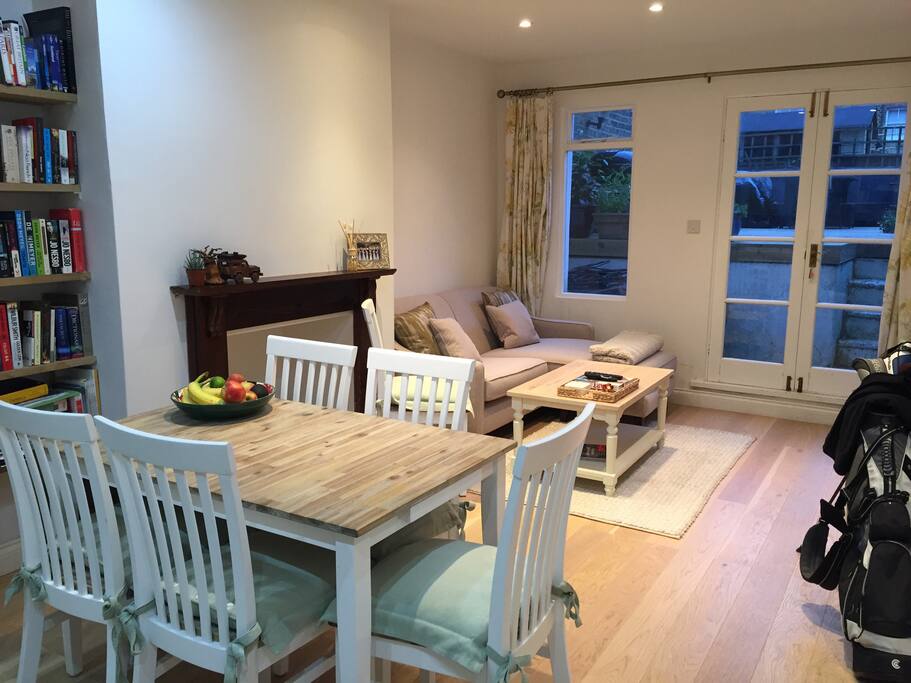 Guests have full access to the kitchen and living room - please make yourself at home!