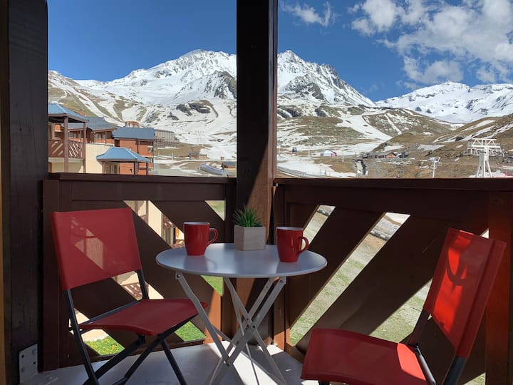 Val Thorens Temple Of The Sun - Ski From The Door - Val Thorens