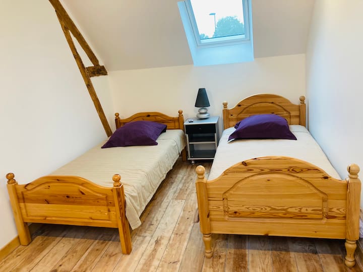 卧室2儿童或成人或两张单人床