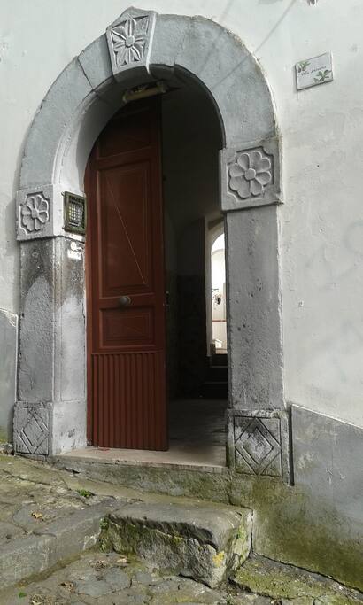 L'ingresso della villa
