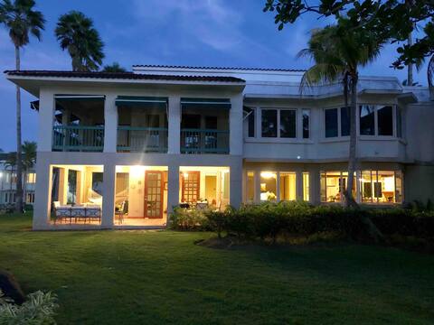 Spanish-Style Beach Villa w/ Golf Cart, Pools, Gym