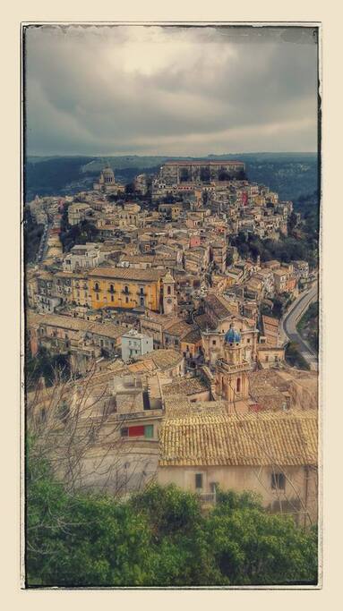 panoramica di Ragusa Ibla