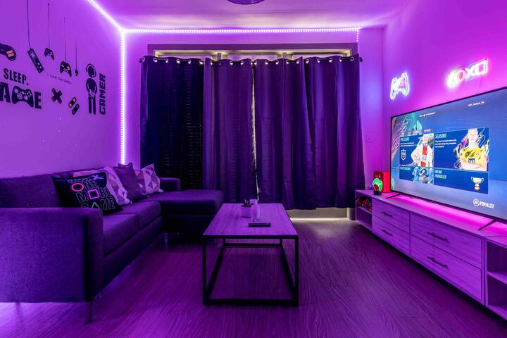 Imagine yourself hosting a game night here will your family and friends, music bumping in heated competition mode.