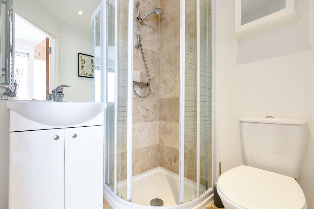 En suite bathroom