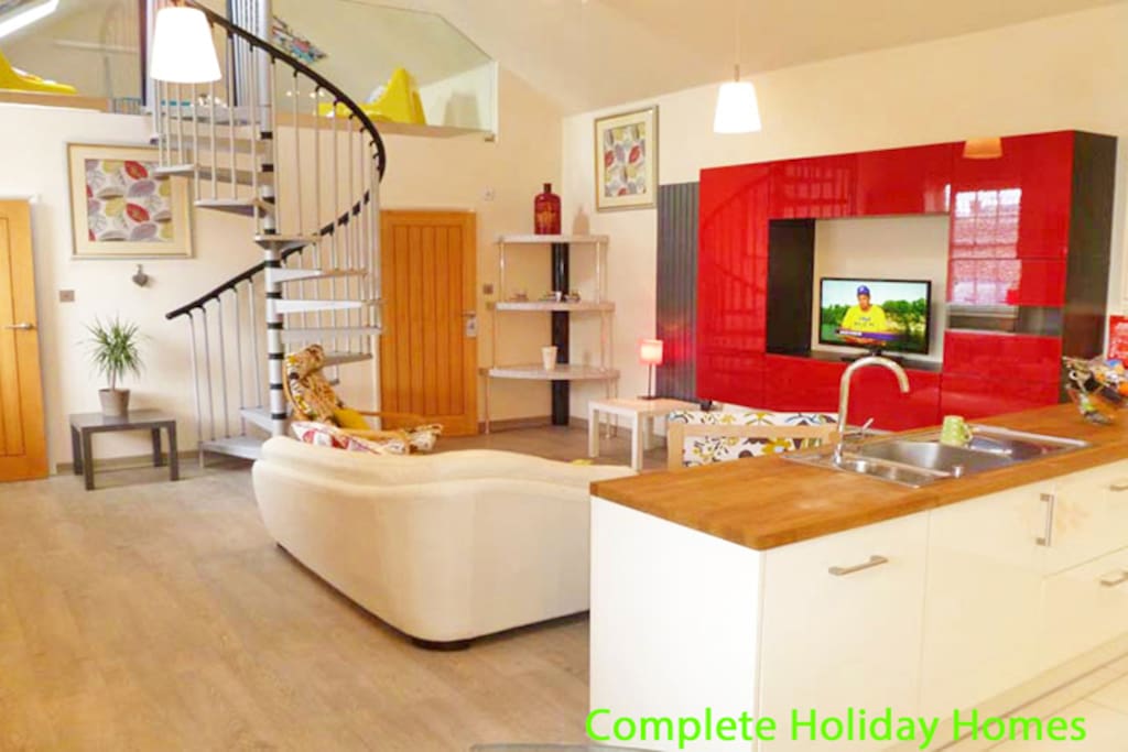 Modern fresh open plan living