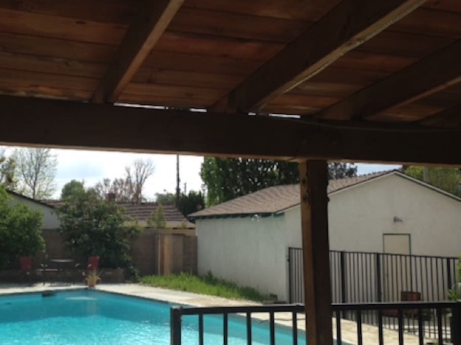 Pool for swimming or just hanging out.
