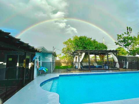 Zen zone~spa~by the beach~heated pool~ yard