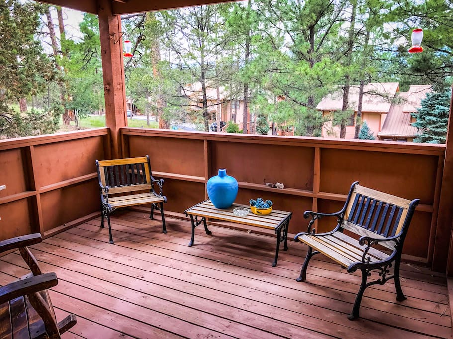 Enjoy nature on the first level