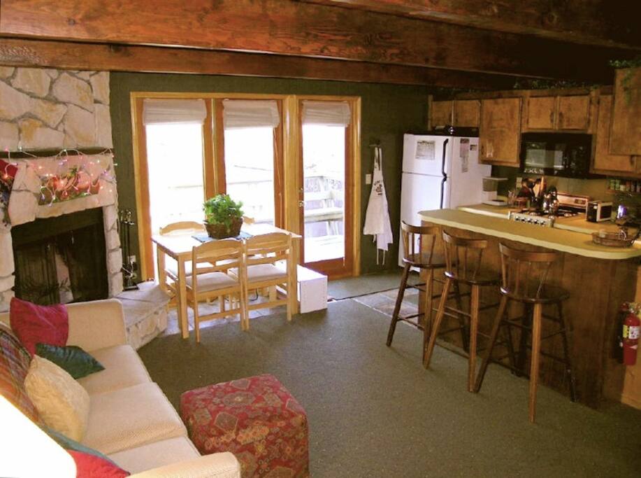LIVING ROOM to Kitchen