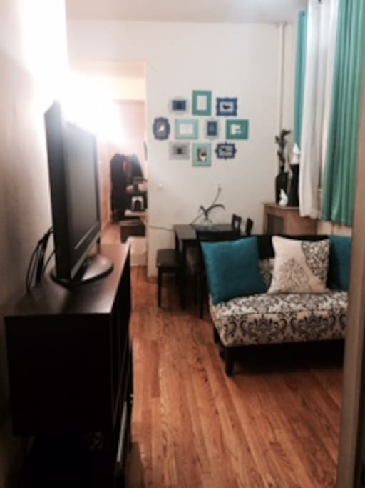 Dining and living space!