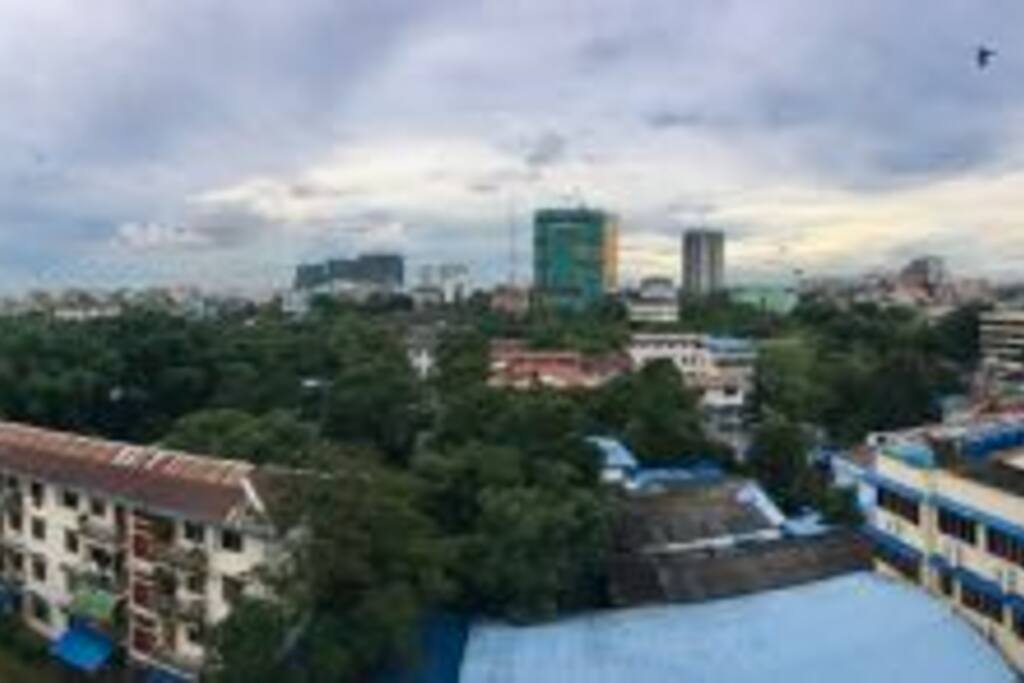 View from terrace