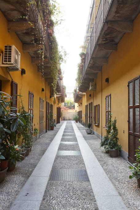 Renewed courtyard