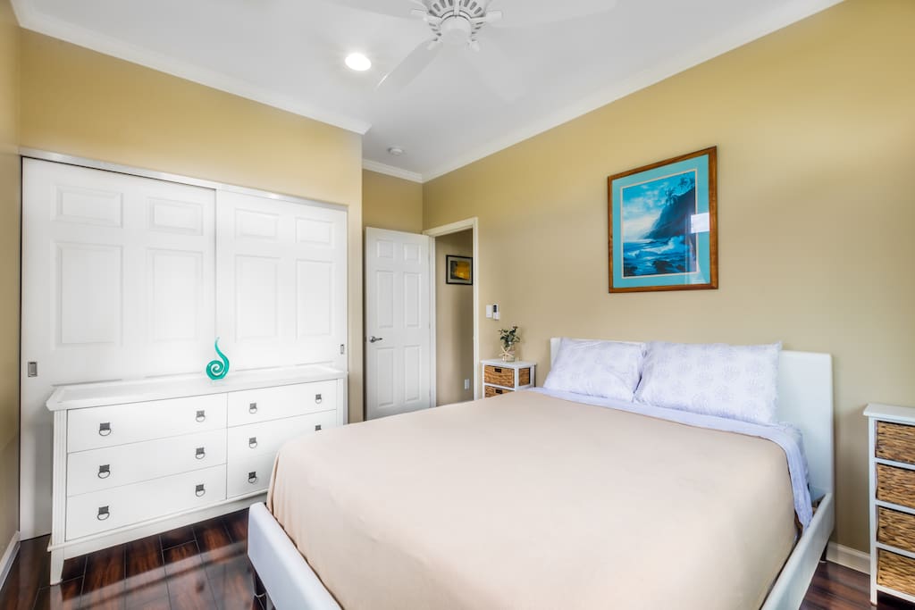 Clean, plenty of space, private dresser.