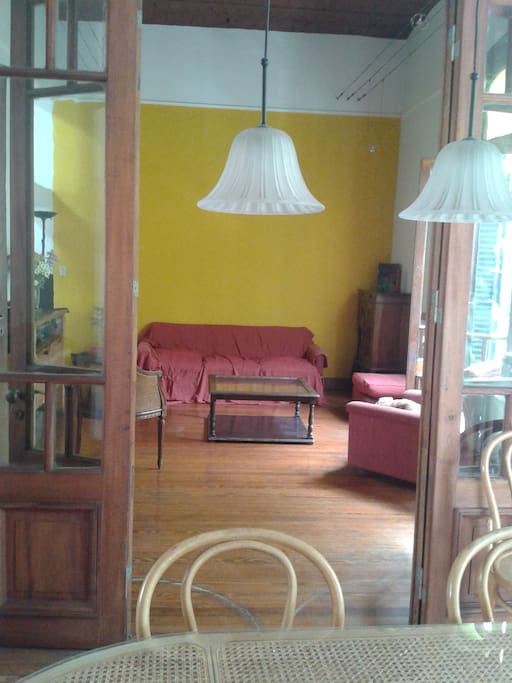 living and dining room