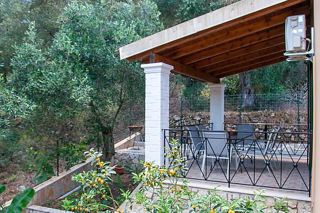View to the back veranda
