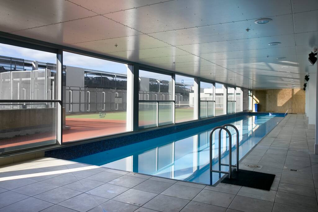 Indoor heated poor for guests to use