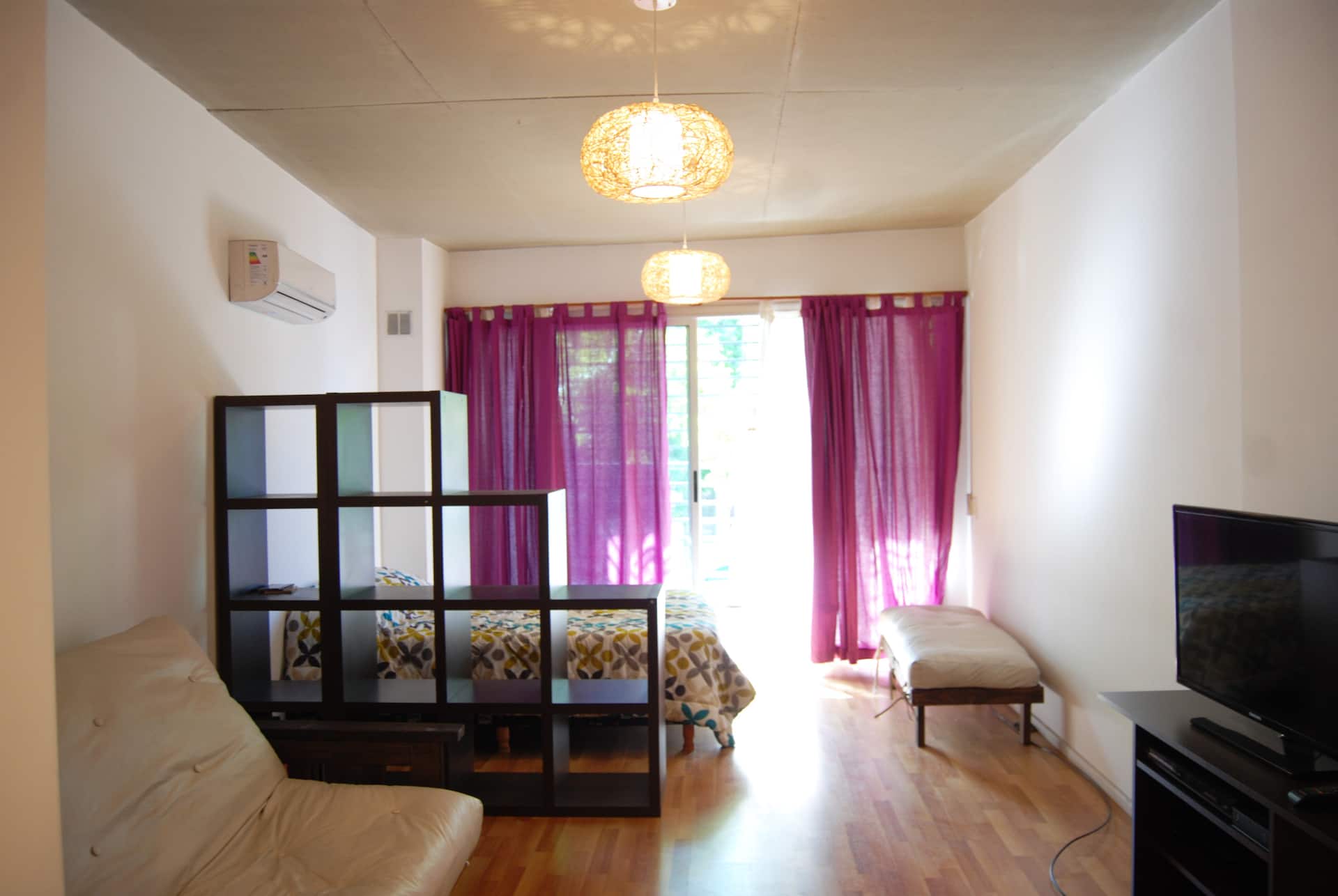 Квартира-студия 34 m² с балконом в Palermo