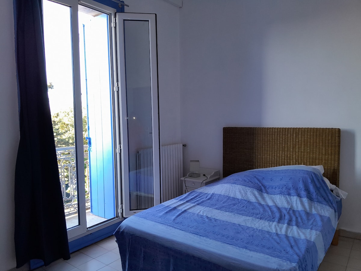 Južná spálňa 1 s výhľadom na more 