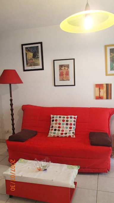 BZ en 160cm de large; decoration murale;coussins