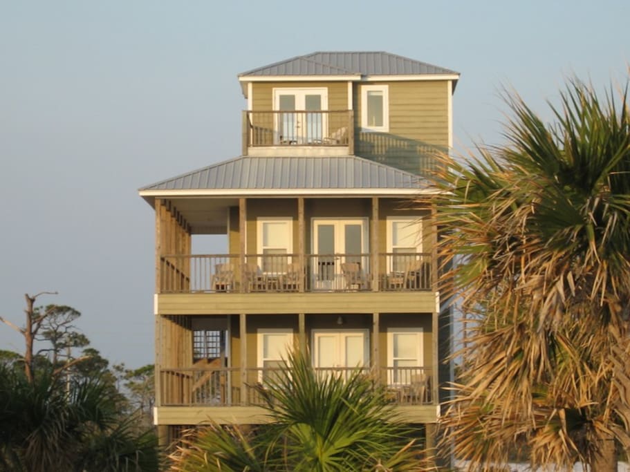 Dune Fine viewed from beach gazebo