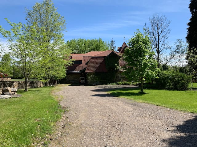1876 Carriage House on the Riverstone Estate.