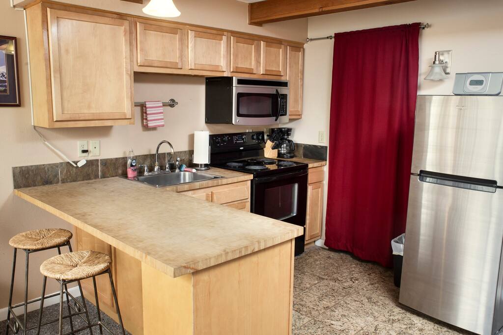 Fully equipped kitchen!