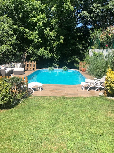 Detached Townhouse with Pool Near KemerGolf