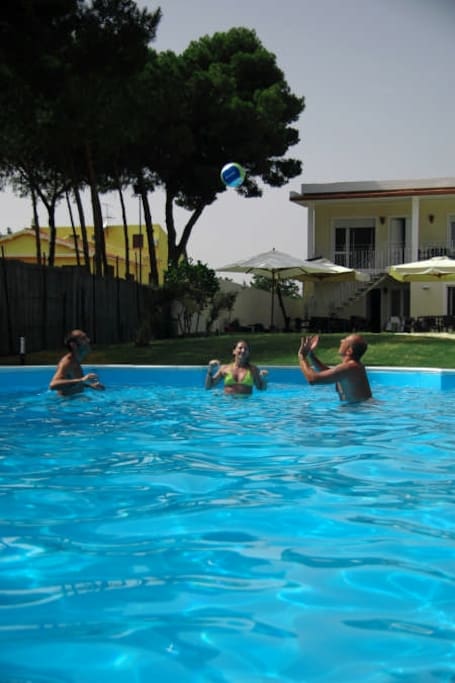 Piscina.