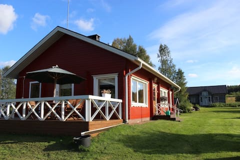 Top Airbnb: Atmospheric house on the shore of Kemijoki in Lappi