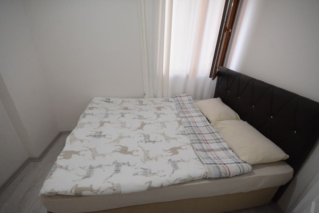 kuşadası gunluk kiralık 1 oda 1 salon banyo wc lux daire