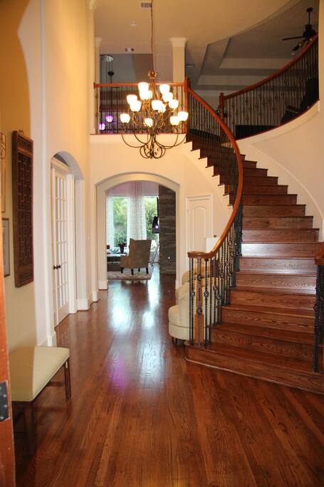 Entering the House