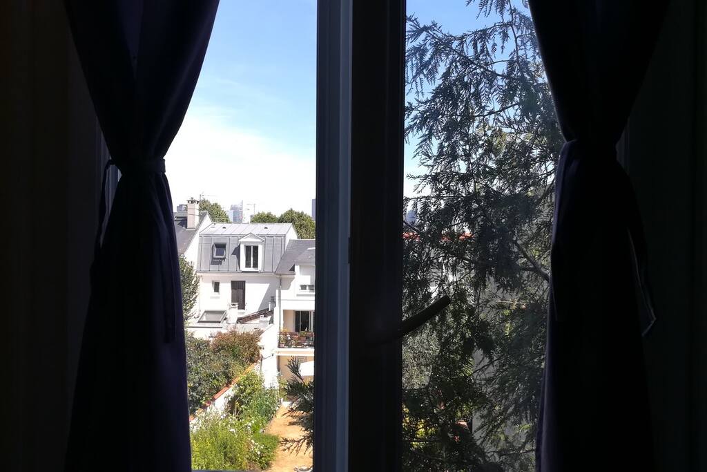 La vue de la chambre